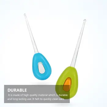 

Light Prcatical Baby Care Ear Spoon Baby Earwax Picking Cleaning Tool Digging Luminous for Kids Infant Baby Use