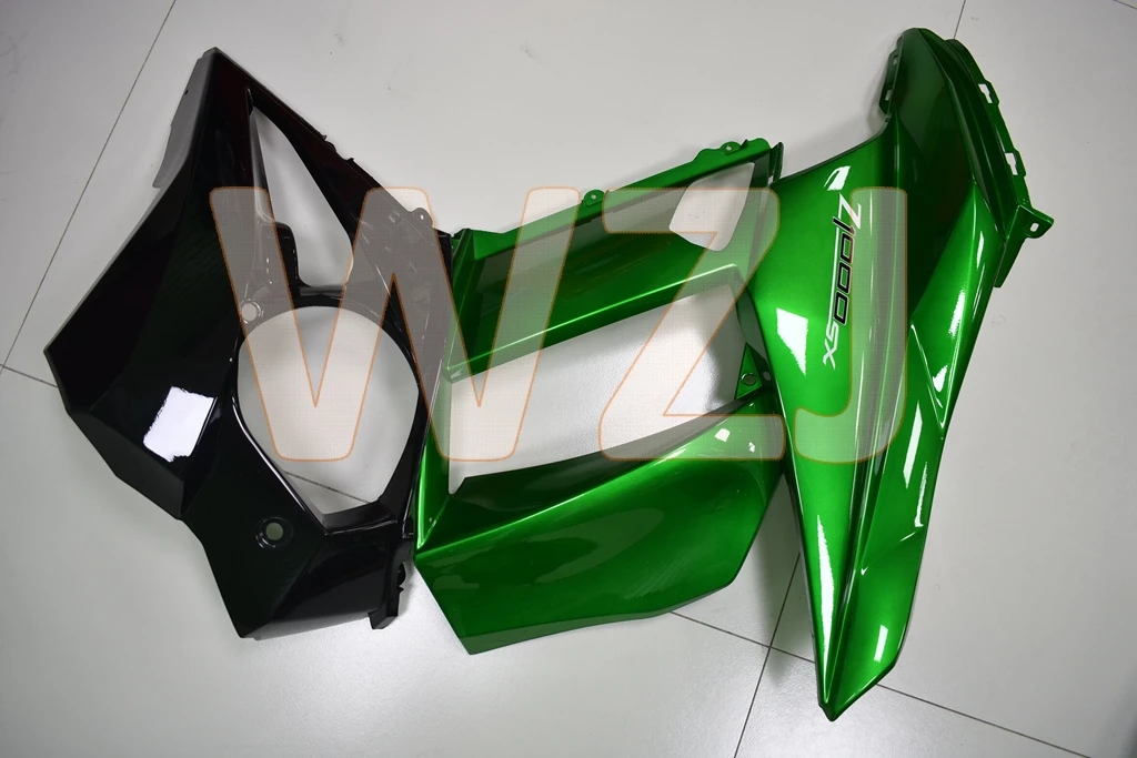 Для Kawasaki Z1000SX 2011 наборы кузова Z 1000 SX Обтекатели Z 1000 SX 2010- SX с сумкой издание мотоцикл обтекатель