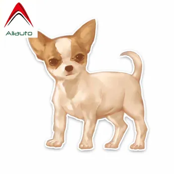 

Aliauto Funny Animal Dog PVC Car Sticker Reflective Sunscreen Waterproof Cartoon Decal Decor Accessories for KIA VW,13cm*12cm