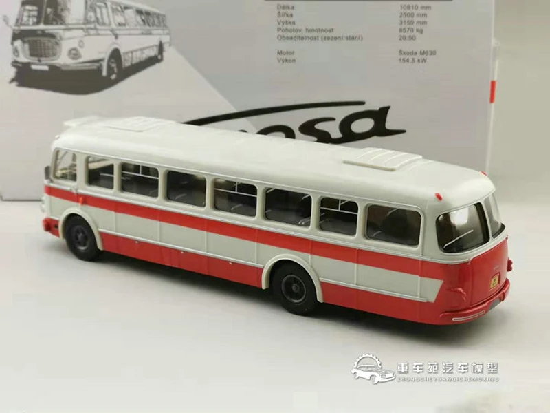 Редкая модель ретро автобуса высокая имитация 1:43 Skoda Crosa 706RTO сплав литой игрушечный автобус винтажная модель автомобиля Мужские Подарочные игрушки для мальчиков