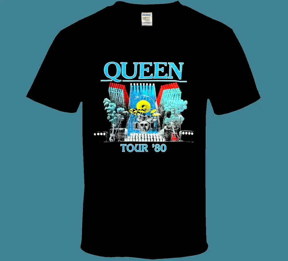 Shirt 1980 Rock Band Concert Tour Sz 