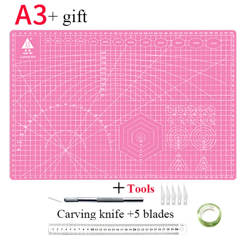 A3 разделочные коврики подушка большая рукописная тестовая бумага для рисования