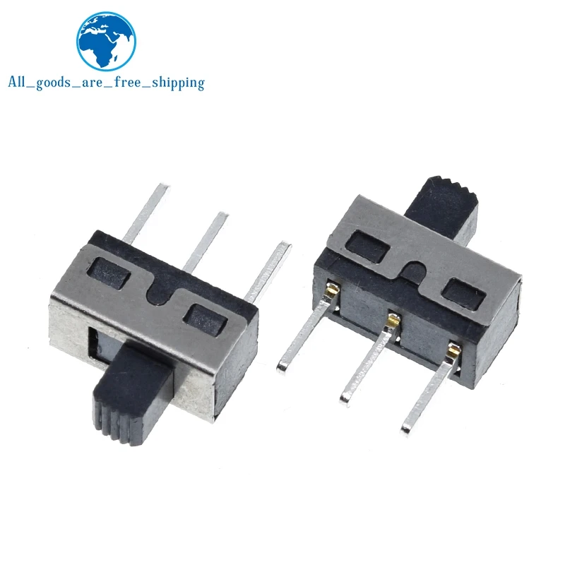 TZT 10/30PCS SS12D10 SS12D06 Kippschalter 3Pins Gerade Füße Griff Hohe 5mm Abstand Von 4,7mm 3A 250V SS12D10 Netzschalter – Detail 16