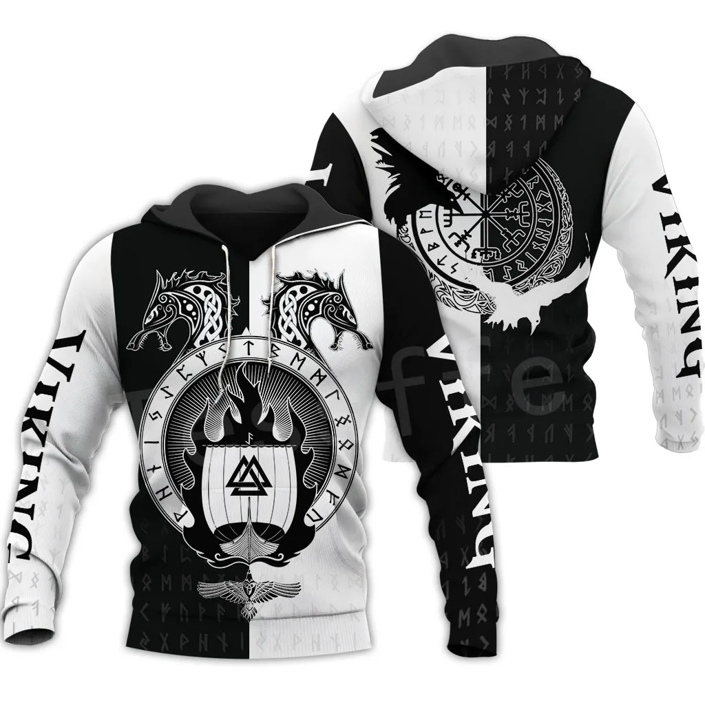 

Tessffel Unisex Vikings Tattoo Viking Warriors NewFashion Harajuku MenWomen HipHop 3DPrint zipper/Sweatshirts/Hoodies/Jacket s10