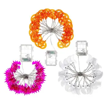 

Three-piece Creative Halloween Pumpkin Lantern String Ghost Festival Decorative Lights Led