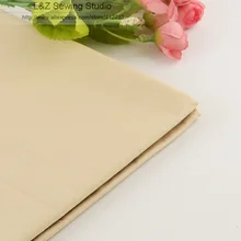 Booksew 50cmx160cm/piece Light Khaki Cotton Fabric For Tilda Doll Cloth Patchwork Quilting bedding Home Textile Reactive Dyeing