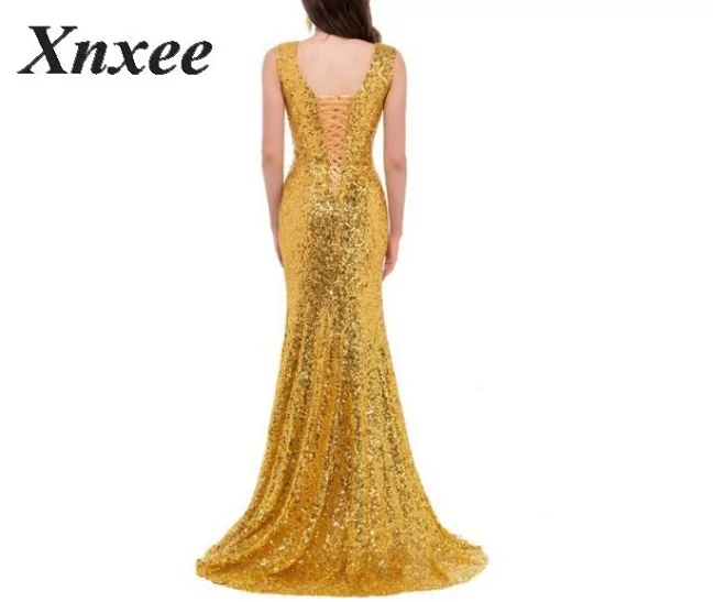 Xnxee, Vestidos, сексуальное однотонное желтое длинное платье с v-образным вырезом на спине, женские зимние платья, модное вечернее платье, Vestido De Fiesta