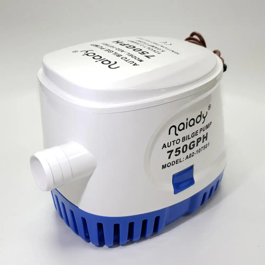 12 V/24 V полностью автоматические Трюмные насосы насос 1100GPH Электрический водяной насос постоянного тока