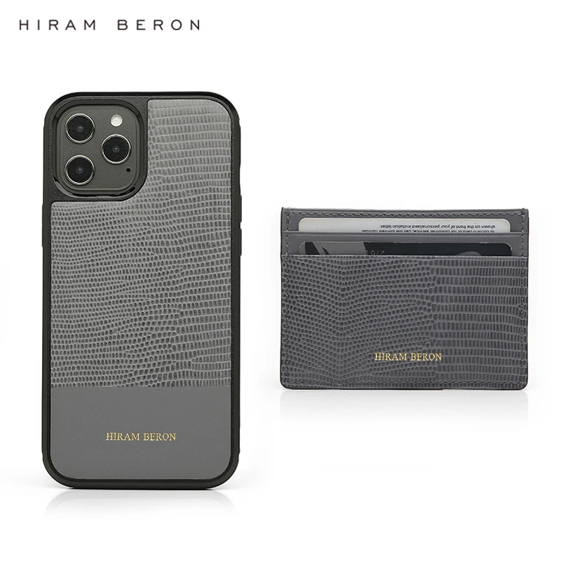 hiram-beron-personalized-letter-grey-cow-leather-card-case-lizard-pattern-with-a-cell-phone-case-gift-for-birthday-men-dropship