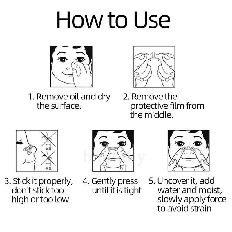 150Pcs-Nose-Plaster-Breathing-Strips-Stickers-Sleeping-Aid-Breathing-Strips-Anti-Snoring-Nasal-Stickers-for-Snore