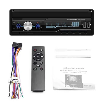 

7 Inch Card Insert Video Play Aux Handsfree Charging Car MP4 Player Bluetooth Foldable Screen HD U Disk FM Radio Color Display