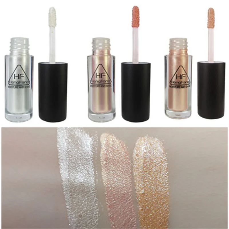 Newly Sexy Make Up Gold Highlighter Liquid Face Eye Contour Brightener Glow Shimmer CTN88