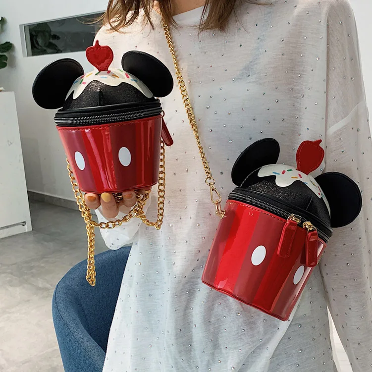 

WOMEN'S Bag Summer INS Korean-style Shoulder Bag Cute Bag Versatile Bag Chain Bag Cartoon Mobile Phone Bag Women's