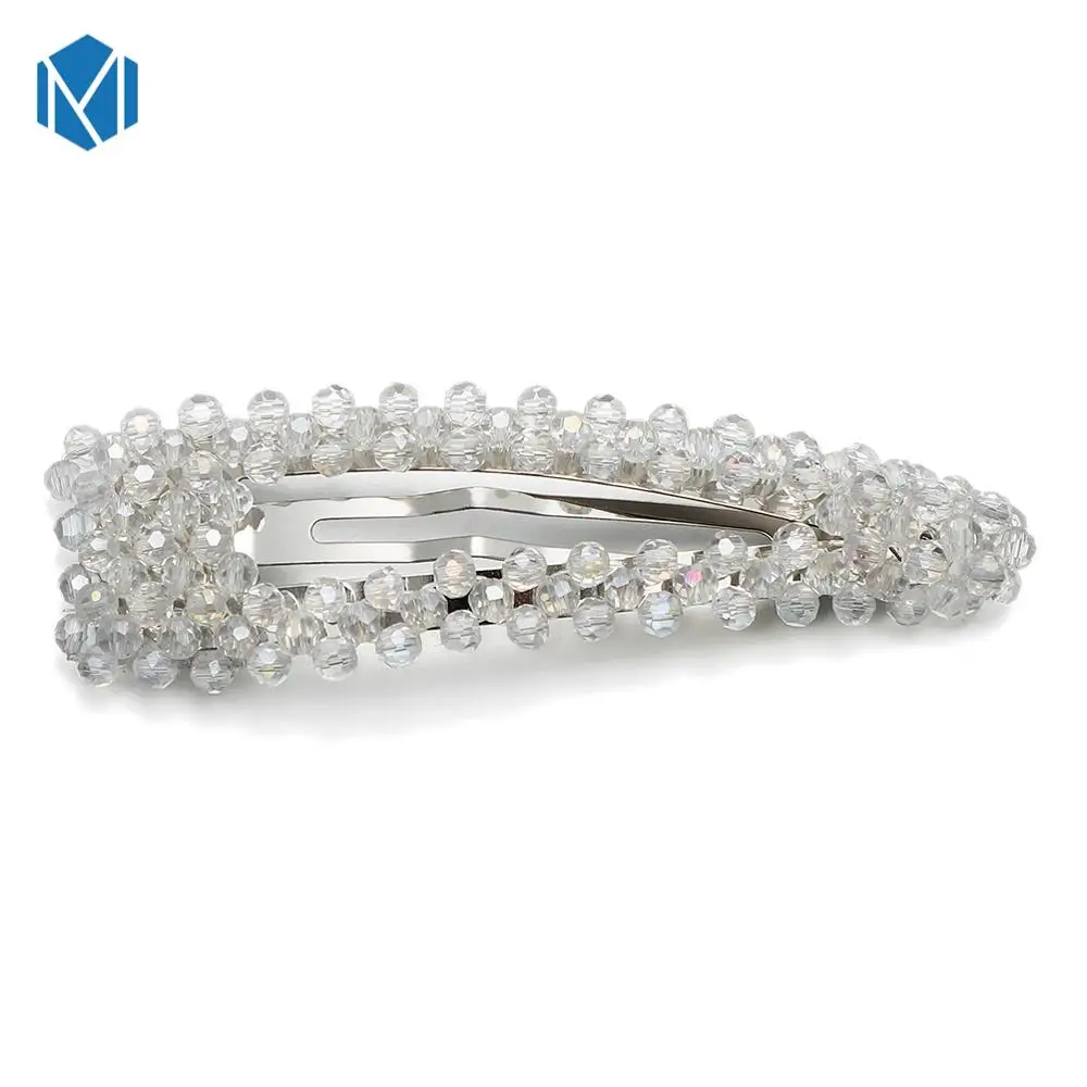 Hair Pins C M MISM, корейские элегантные Стразы, тонкие обручи для волос для женщин и девушек, короткие сверкающие Кристальные аксессуары для волос, модные резинки для волос - Цвет: Hair Pins C