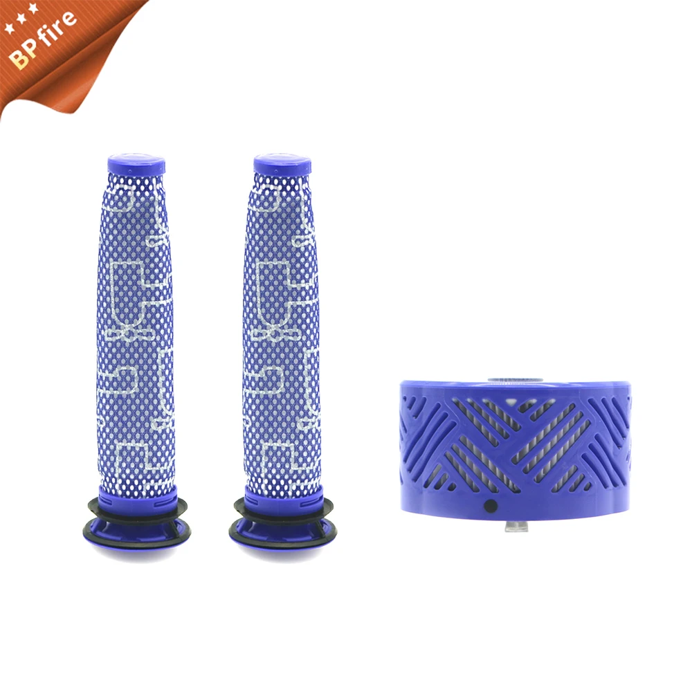 

3pcs/set Pre & Post-Motor HEPA Filter Kit for Dyson V6 DC59 Vacuum Cleaner Parts fit part DY-96674101 & DY-96566101
