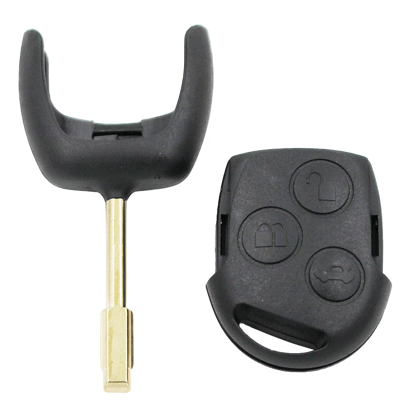 Дистанционный ключ для Ford Mondeo Focus Transit Full Key 433 МГц 3 кнопки + чип Электроника 4D60