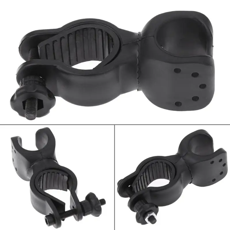 Вращающийся на 360 ° твердый u образный держатель для велосипедной лампы зажим