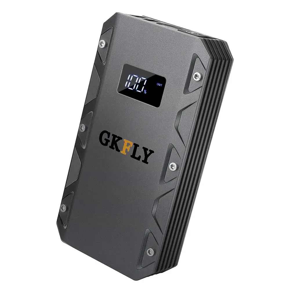 12V высокое Ёмкость автомобиль скачок стартер 1500A Портативный усилитель Батарея для запуска бензин дизельный Авто Портативный Мощность Дополнительный внешний аккумулятор с Cabl