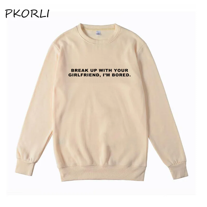 Хаки Ариана Толстовка "Гранде" Женская Kpop Ariana Grande Merch расстается с вашей подругой Crewneck свитер осень зима Одежда - Цвет: Хаки
