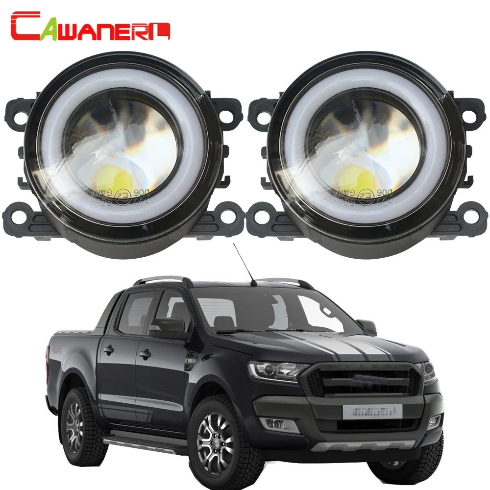 Cawanerl для Ford Ranger 2005 2015 Автомобильный светодиодный противотуманный светильник COB