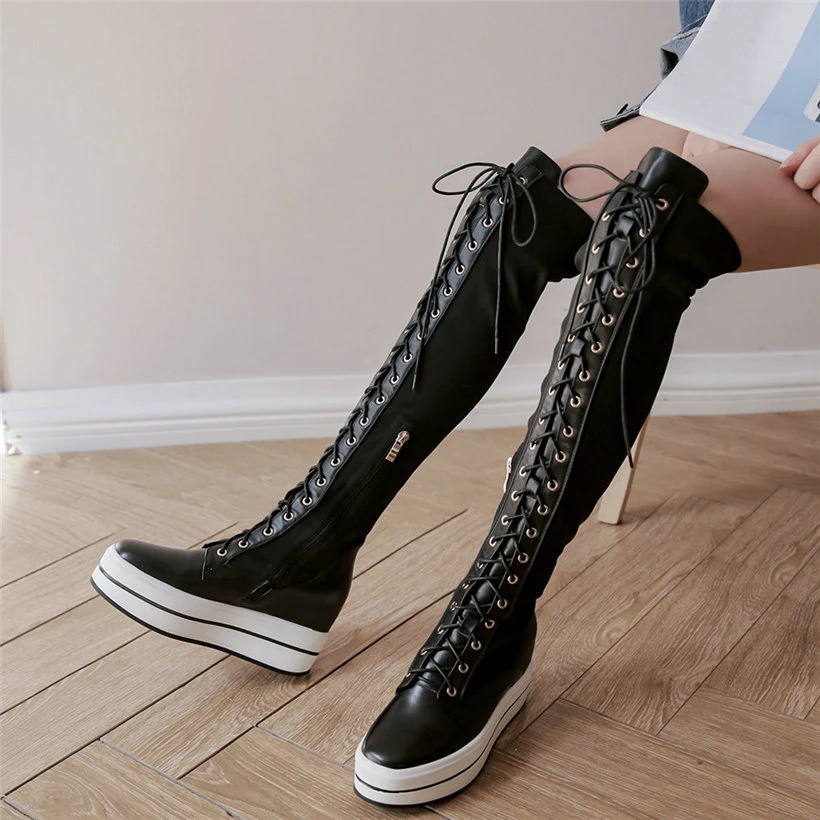 Thigh high tennis shoes Clearance