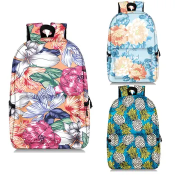 

Brand Women Nylon Cute Fruit printing Backpack School Bag for Teenage Girl Waterproof Travel Knapsack Female