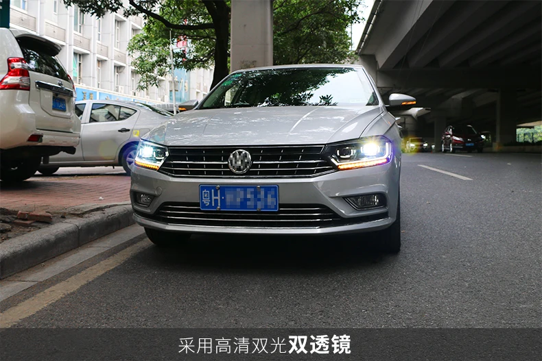 Автомобильный Стайлинг для V “W фары Bora для Bora Головной фонарь led DRL передний светильник Биксеноновые линзы двойной луч HID комплект