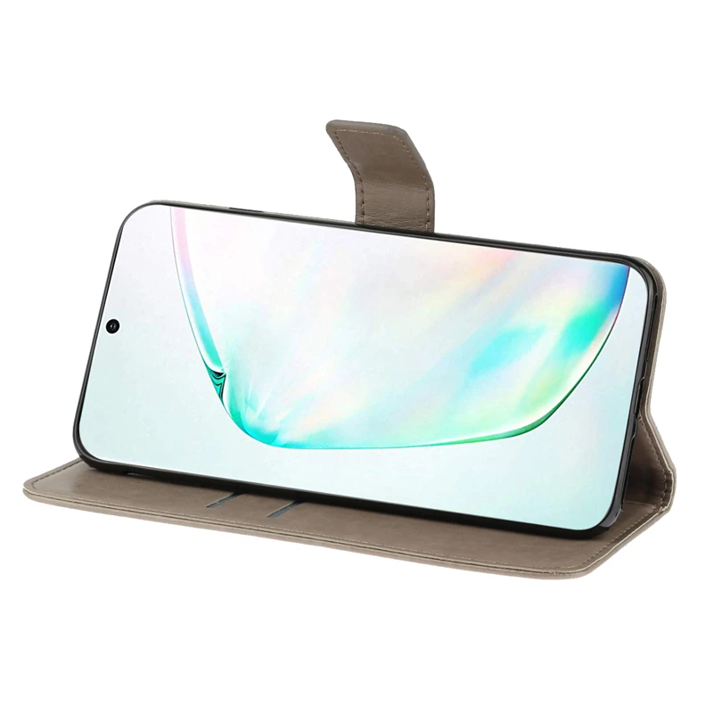 Магнитный кошелек чехол для телефона для samsung Galaxy S8 S9 S10 Plus кожаный флип-чехол с узором для samsung Note 10 Plus S10E