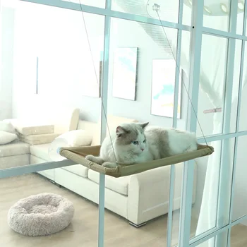 

Hot Sale Cute Pet Hanging Beds Bed For Cats Bearing 18kg Cat Sunny Seat Window Mount Pet Cat Hammock Shelf Seat Bed Dropshpping