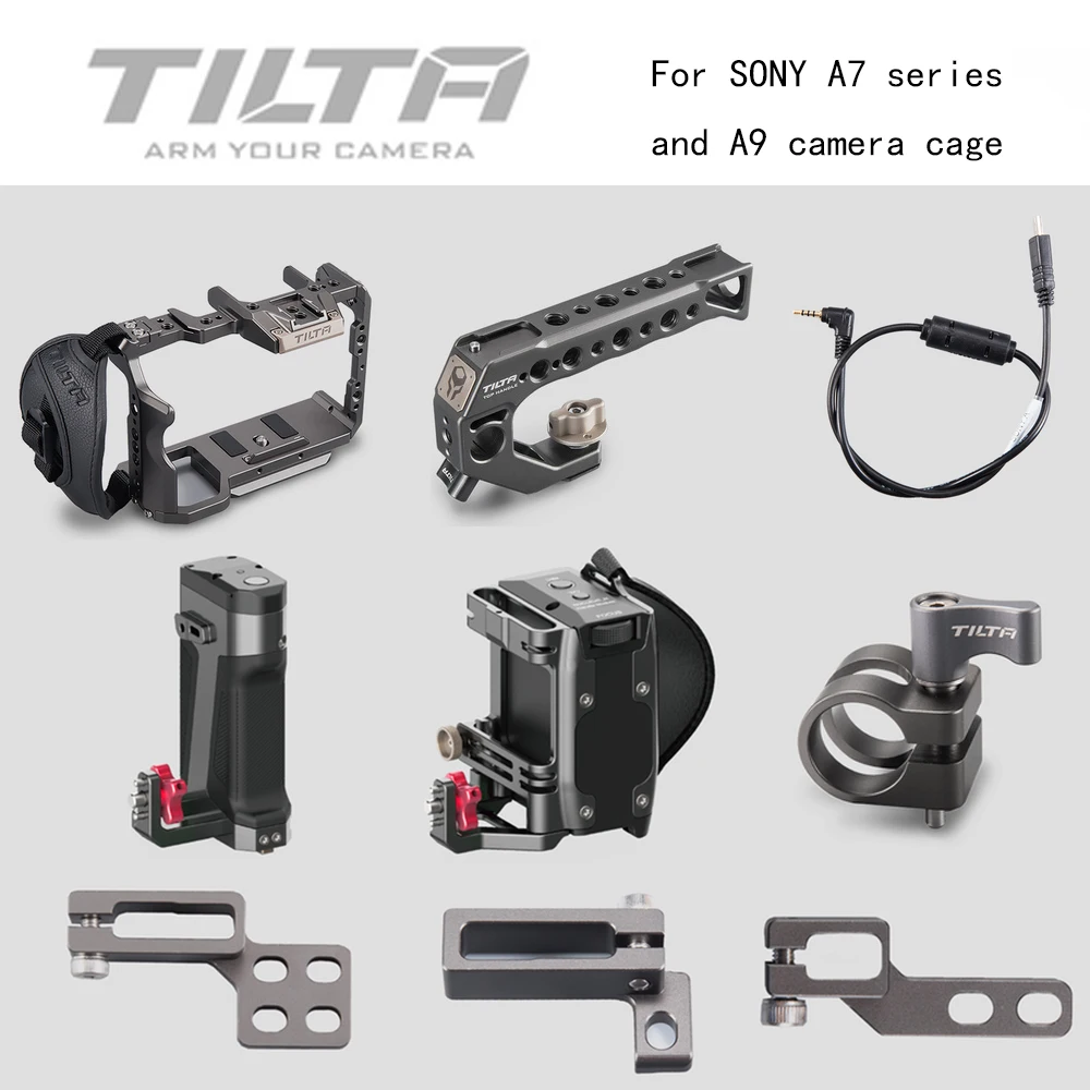 Tilta TA-T17-A-G Rig Cage для sony A7II A7III A7S A7S II A7R II A7R IV A9 Rig Cage для sony A7/A9 серии Tiltaing аксессуары