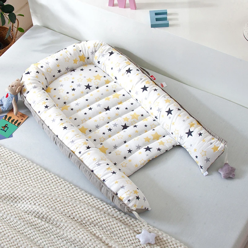 Portabl babi bed Cotton Baby isolation protection Foldable and detachable babi travel bedmosquito net babi bed for newborn 1T