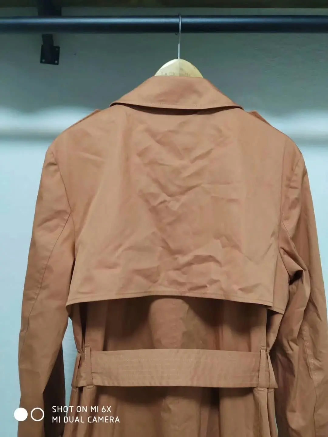 

2019 Autumn New Style Korean-style Coat Loose-Fit Popular British Style Trench Coat Women's 1a8960282