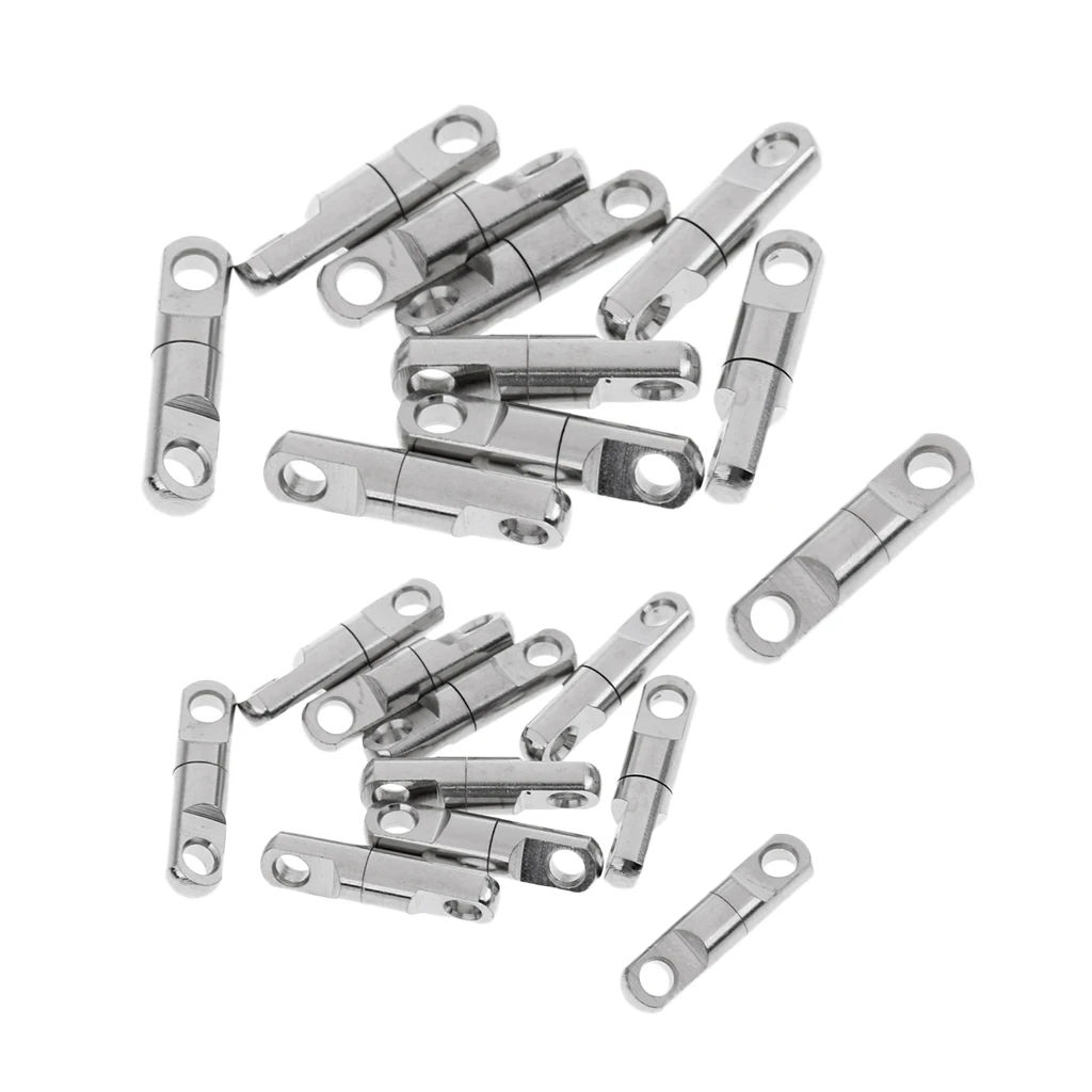 

20pcs Metal Fishing Ball Bearing Swivels Heavy Duty Fishing Swivels
