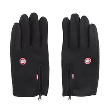 Men Women Touch Screen Gloves Outdoor Climbing Cycling Sports Full Finger Driving Winter Warm Mittens For Mobile Phone Girl Fema