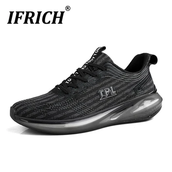 

2020 New Cool Men Trainers Black Athletic Shoes For Male Comfortable Sport Men Shoes Anti Slip Mens Walking Jogging Sneakers