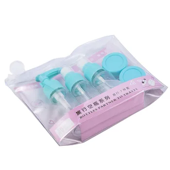 

7pcs Cosmetics Container Set Travel Set with Storage Box Cosmetic Spray Bottle Points Bottling Jar portable practical