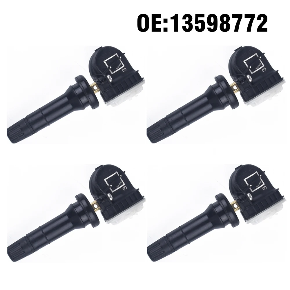 4 PCS Car TPMS Sensor Tyre Tire Pressure for Chevy Chevrolet Malibu Optra Silverado For Buick Allure Enclave LaCrosse | Автомобили и