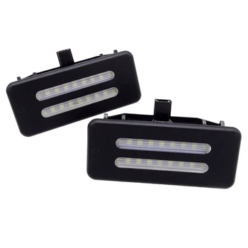 

1 Pair For BMW E71 X6 2008-2014 E70 X5 2007-2013 F25 X3 2011-up Car Vanity Front Mirror Lights 1210 SMD LED White Error Free LED