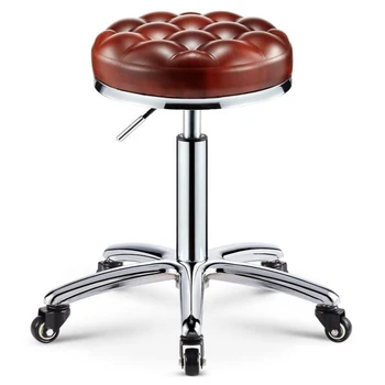 

Beauty stool rotating lifting work bench stool barber shop hairdressing chair pulley nail stool beauty shop dedicated