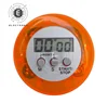 LCD Digital Display Kitchen Magnetic  Cooking Timer Countdown Alarm Clock Sound Mechanical Cooking Timer Alarm Counter 5