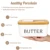 MLIA Nordic Butter Sealing Box,Керамическая Масляная тарелка с Деревянной крышкой и ножом,Лоток для хранения Сыра Масленка Контейнер Коробка, Белый