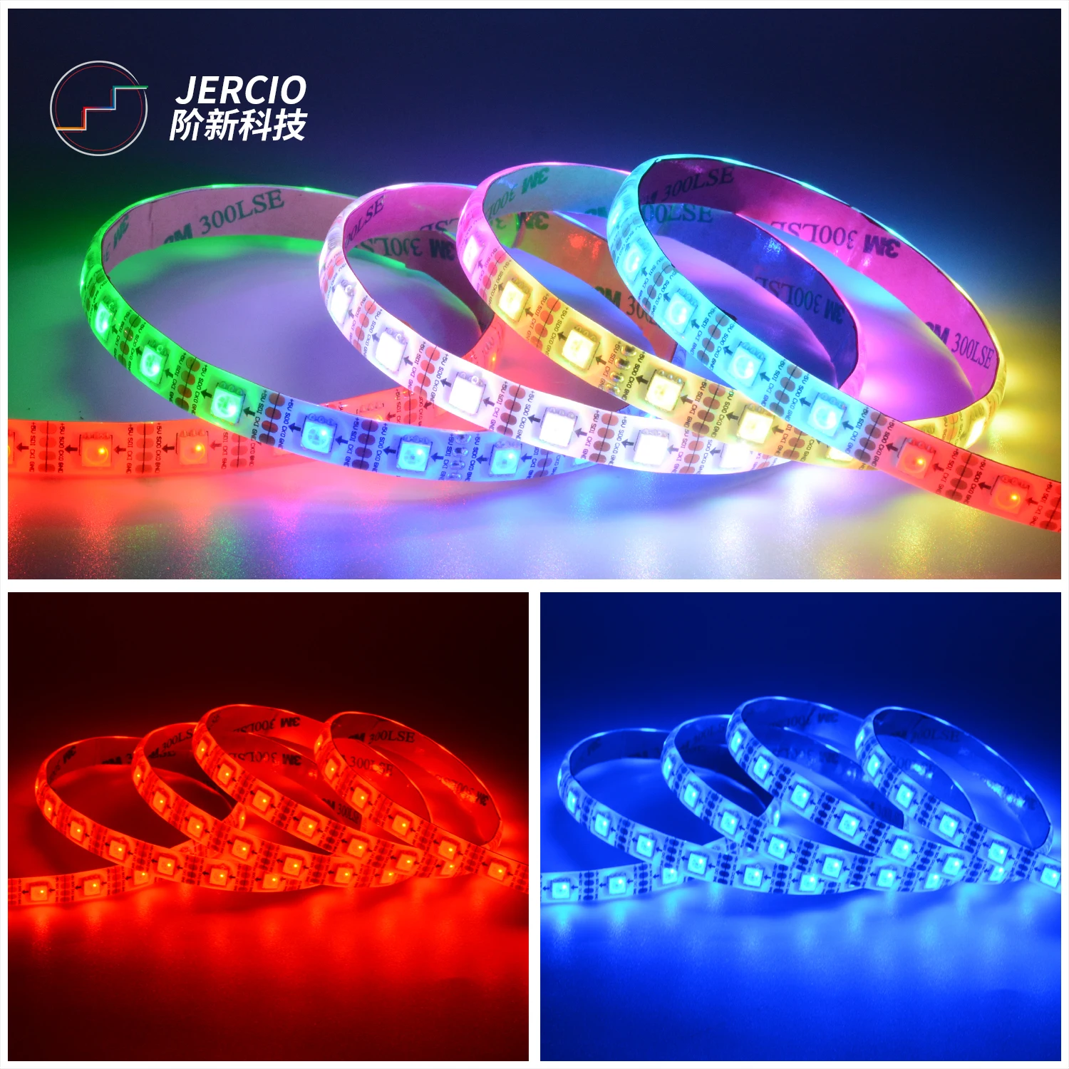 JERCIO SK9822 подобный APA102C 30/60/144 двухсигнальный провод светодиоды/пиксель/м