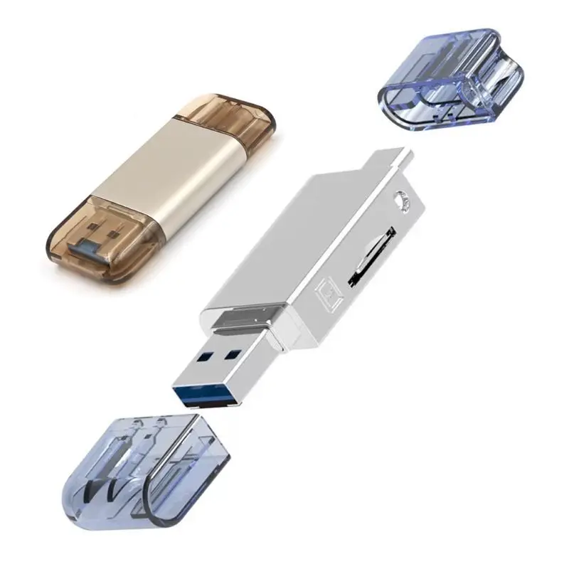 Новинка 2в1 USB 3,0 type C к Micro SD TF кард-ридер для huawei NM Nano Card