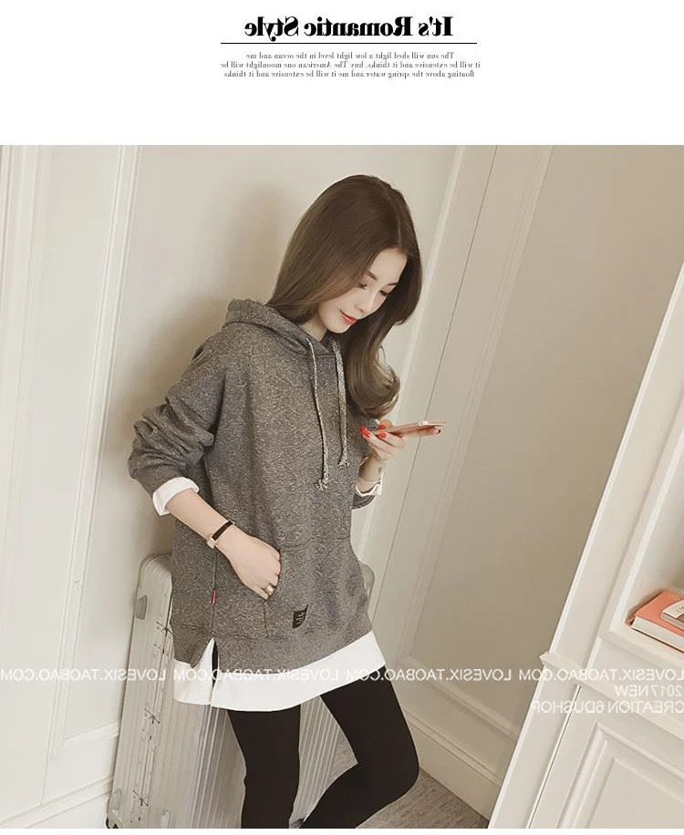 Fleece Grey Одежда для беременных модная флисовая кормящих топы на весну и зиму грудного вскармливания одежду для беременных Для женщин футболка толстовка Одежда для кормящих мам одежда для беременных - Цвет: Fleece Grey