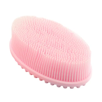 

Soft Body Brush Puff Shampoo Bath Bathroom Home Exfoliating Head Massage Bubbles Silicone Scalp Shower Scrubber Baby