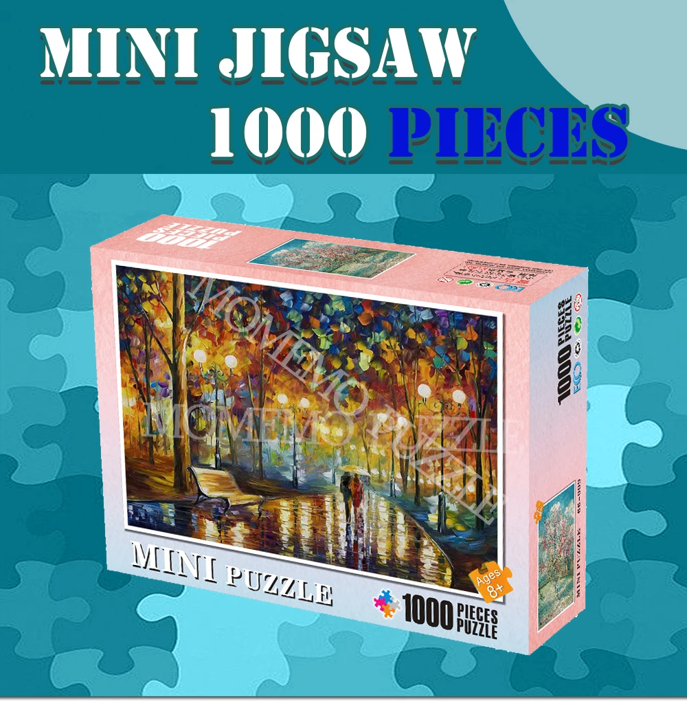 DIY 1000-piece Jigsaw Puzzle Set Beautiful Landscape Puzzles Development 811 