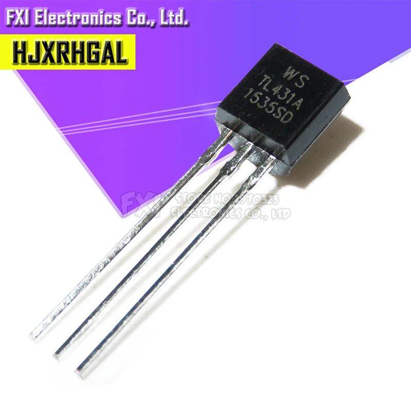 Chanzon 100pcs TL431 TO-92 Voltage Regulator 1-100mA Shunt Regulator Transistor Chanzon 100pcs TL431 TO-92 Voltage Regulator 1-100mA Shunt Regulator Transistor