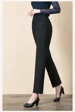 2020 new spring and autumn Fashion casual loose plus size stretch mid age female women mother brand pants clothes