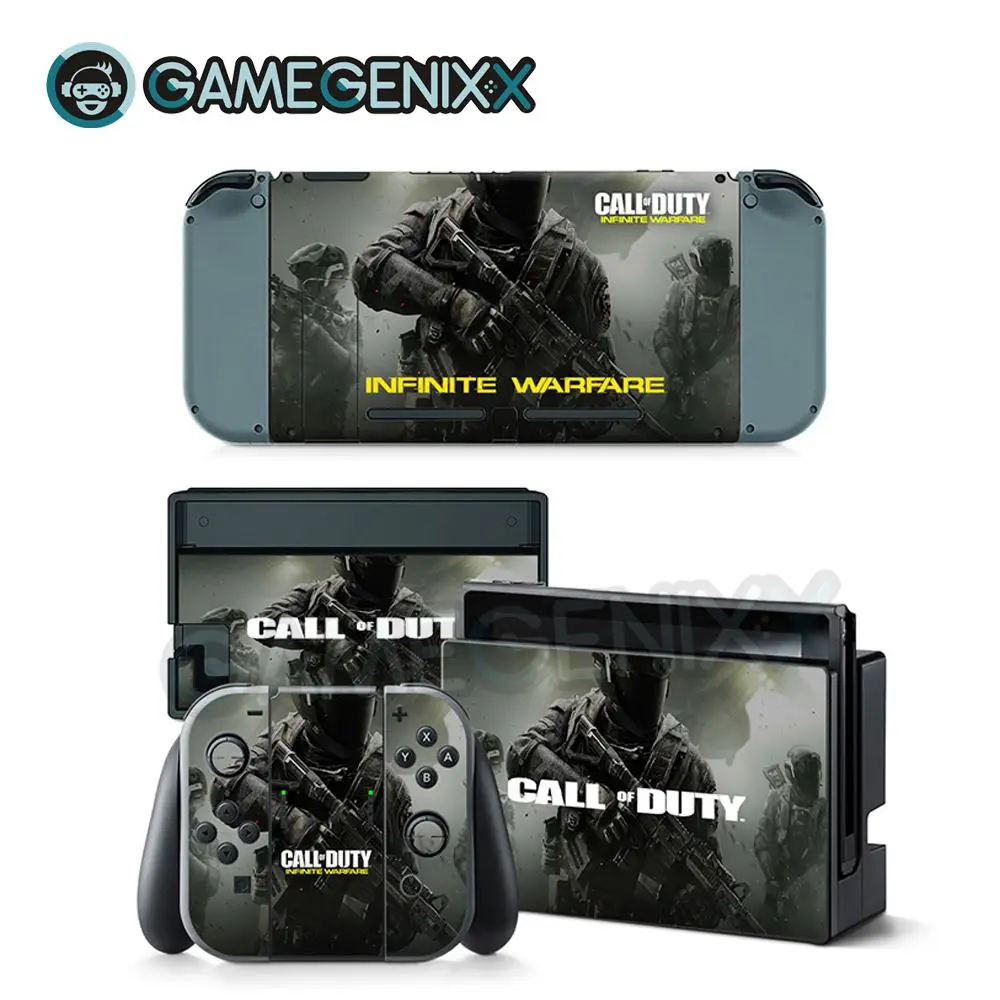 Наклейка на кожу GAMEGENIXX защитный винил наклейка для консоли nintendo Switch Joy Con Dock Call
