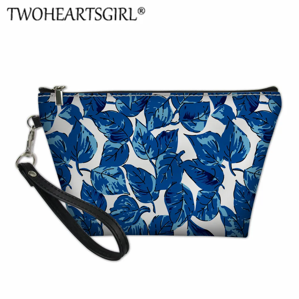 Z4405Z8 Twoheartsgirl Hibiscus косметичка дорожный кейс для косметики для женщин на молнии Макияж банный Органайзер сумка для хранения туалетные принадлежности, мытье красоты - Цвет: Z4405Z8